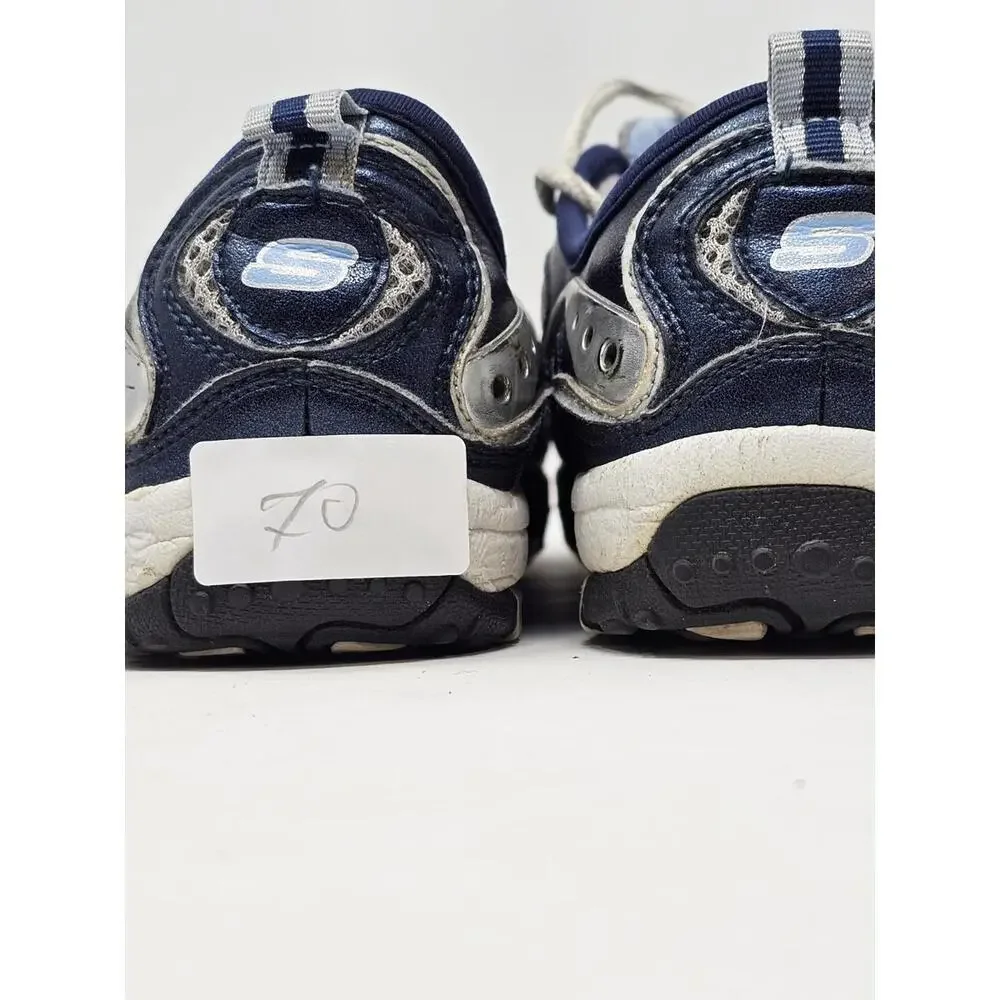 Skechers Womens Sport Muse Mystical Gray & Silver Athletic Shoe‎ Shoe 8